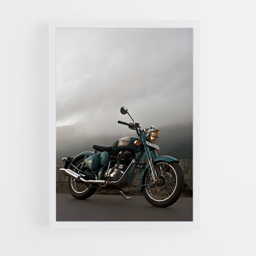 Poster Classique Éblouissant – affiche Royal Enfield (vue 3)